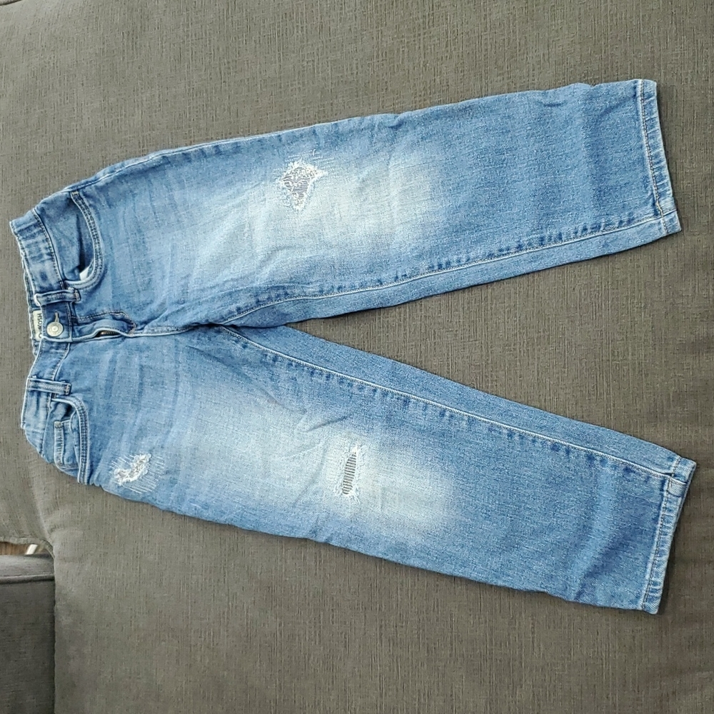 💥50% sale💥Osh Kosh distressed sttaight leg jeans sz7 #b312